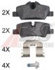 MINI 34216861641 Brake Pad Set, disc brake